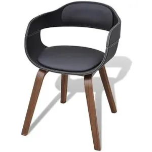 Jedálenská stolička ohýbané drevo a umelá koža