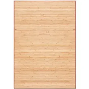 Bambusový koberec 120 × 180 cm hnedý