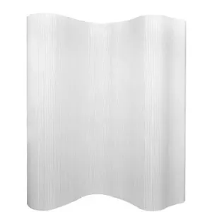 Paraván bambusový biely 250 × 165 cm