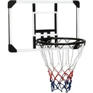 Shumee Basketbalový kôš s priehľadnou doskou 71 × 45 × 2,5 cm polykarbonát