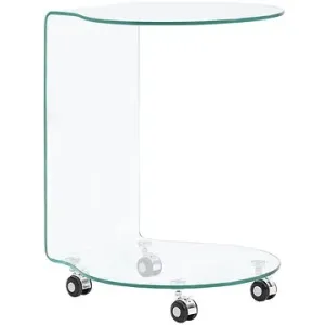 Konferenčný stolík 45 × 40 × 58 cm tvrdené sklo