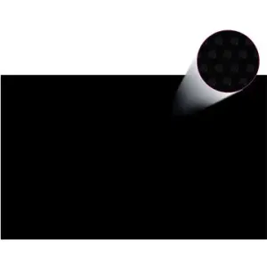 SHUMEE Plachta solární, černá 260 x 160 cm