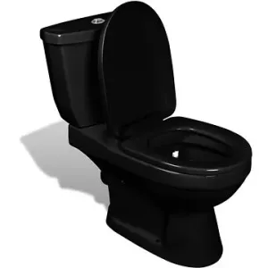 Záchodová misa s nádržkou čierna 240550