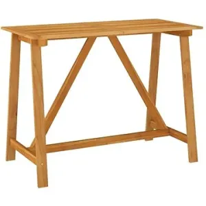 Záhradný barový stôl 140 x 70 x 104 cm masívne akáciové drevo 312409