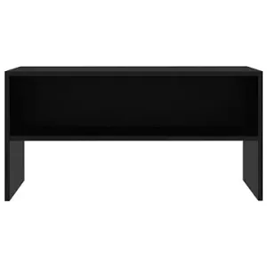 TV stolík čierny 80 x 40 x 40 cm drevotrieska