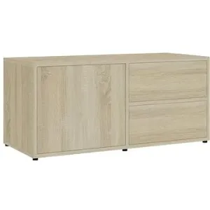 TV stolík dub sonoma 80 × 34 × 36 cm drevotrieska