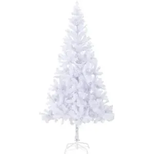Umelý vianočný stromček s oceľovým stojanom 210 cm 910 vetvičiek 242421