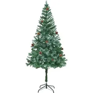 Umelý vianočný stromček so šiškami 180 cm 60178