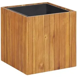 SHUMEE Záhon vyvýšený, drevo, akácia  43,5 × 43,5 × 44 cm