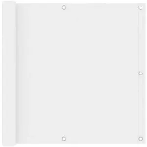 Balkónová zástena biela, 90 × 300 cm, oxfordská látka 134892