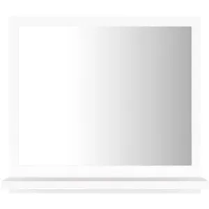 Kúpeľňové zrkadlo biele 40×10,5×37 cm drevotrieska 804553