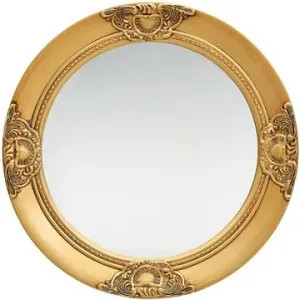 Nástenné zrkadlo barokový štýl 50 cm zlaté