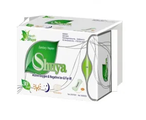 Shuya Ultratenké hygienické vložky Intimky Active Oxygen&Negative lon&Far-IR 30 ks