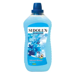 SIDOLUX Universal Blue Flower prostriedok na umývanie všetkých umývateľných povrchov 1 l