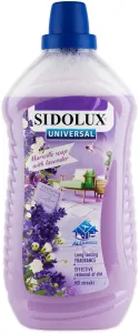 SIDOLUX Universal Marseille Soap with Lavender prostriedok na umývanie všetkých umývateľných povrchov 1l