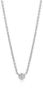 Sif Jakobs Pôvabný pozlátený náhrdelník s kubickými zirkónmi Cecina SJ-C2773-CZ