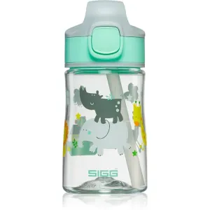 Sigg Miracle detská fľaša s rúrkou Jungle Friend 350 ml