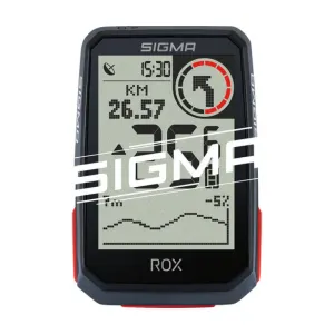 Sigma Rox 4.0 Čierna Bezdrôtový-USB C Cyklistická elektronika