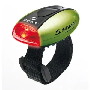 Sigma Micro zelená/zadné svetlo LED-červená