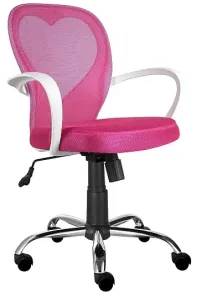 SIGNAL Detská stolička Daisy růžová