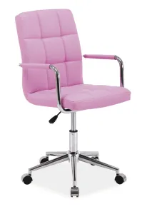 Kancelárska stolička Q-022 Signal Svetlo ružová #2852018