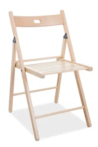 Signal Skladacia stolička SMART II Farba: Prírodné drevo #4931972