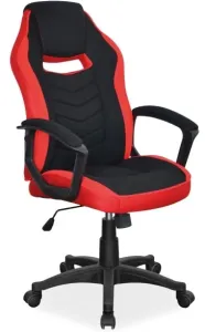 SIGNAL herná stolička CAMARO čierno-červená