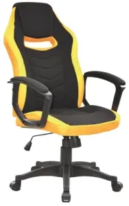 SIGNAL herná stolička CAMARO čierno-žltá