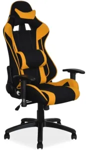SIGNAL herná stolička VIPER čierno-žltá