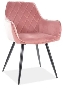 SIGNAL jedálenská stolička LINEA růžová