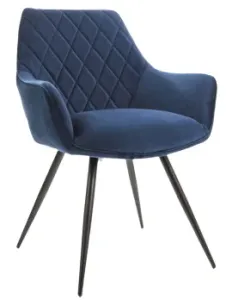 SIGNAL Jedálenská stolička LINEA modrá