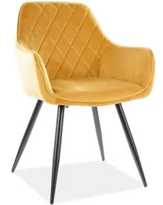 SIGNAL Jedálenská stolička LINEA žltá