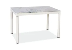 Signal Jedálenský stôl DAMAR | 100x60 cm Farba: Krémová #5144331