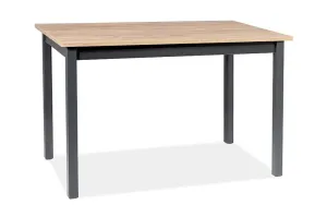 Signal Jedálenský stôl Horacy 125(170)x75 FARBA: dub artisan / čierna #5168040