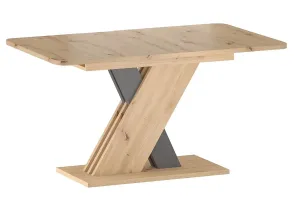 Signal Rozkladací jedálenský stôl EXEL Farba: dub artisan / antracit