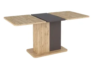 Rozkladací jedálenský stôl NEXT Signal Dub wotan / hnědá #7717365