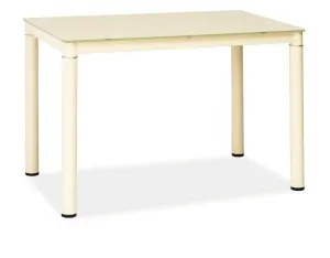 Signal Jedálenský stôl GALANT | 110x70 cm Farba: Krémová #5144334