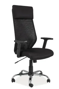 Signal Kancelárska stolička Q-211 čierna