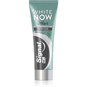 Signal White Now Detox Charcoal bieliaca zubná pasta s aktívnym uhlím 75 ml #67690