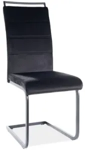 SIGNAL Jedálenská stolička H441 čierna