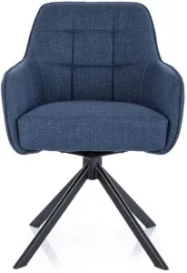 SIGNAL Jedálenská stolička METRO BJORN modrá