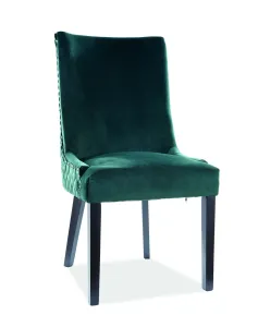 Signal Jedálenská stolička LEON VELVET Farba: Zelená / Bluvel 78 #815927