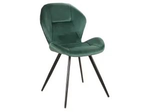 Signal Jedálenská stolička GINGER Velvet Farba: Zelená / Bluvel 78 #2852534