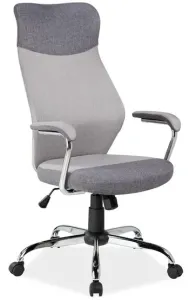SIGNAL kancelárska stolička Q-319 šedá