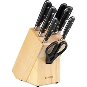 Siguro Súprava nožov Uchi 7 ks + drevený blok