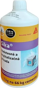 Vodotesná a krystalizačná prísada do betónu SikaControl 210 WT Liquid, 1 kg