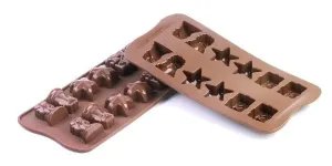 Forma na čokoládu - Vianoce - Silikomart