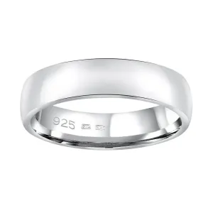 Silvego Snubný strieborný prsteň Poesia pre mužov aj ženy QRG4104M 49 mm