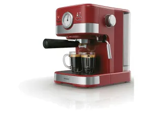SILVERCREST® KITCHEN TOOLS Espresso kávovar SEM 1100 C4 (červená)