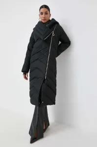 Páperová bunda Silvian Heach dámska, čierna farba, zimná #8766957